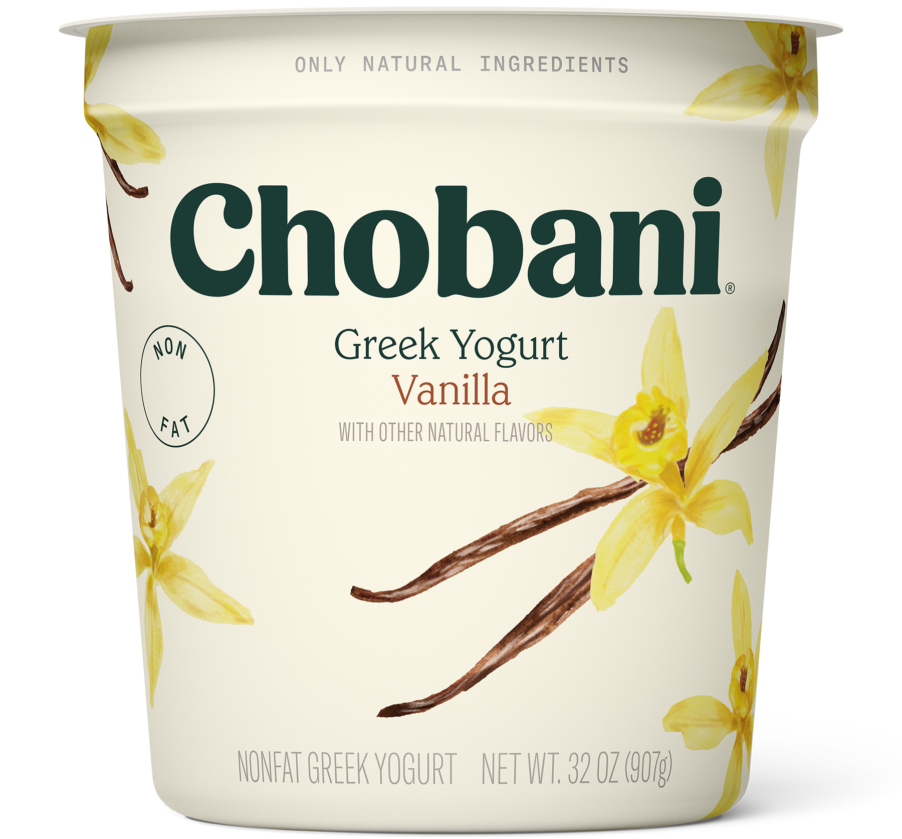 does chobani nonfat vanilla greek yogurt have sweeter