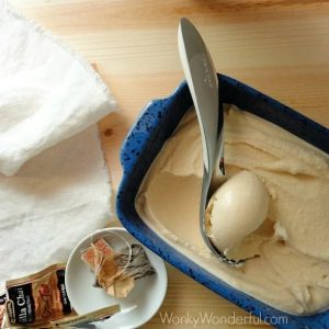 how to use tea bags to make ice cream