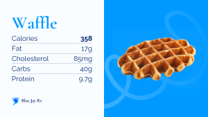 how many calories in a waffle