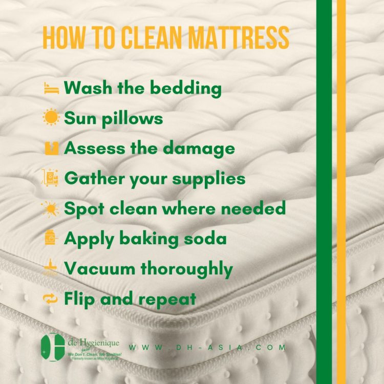 how to clean a mattress