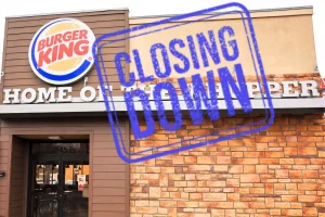 is burger king closing