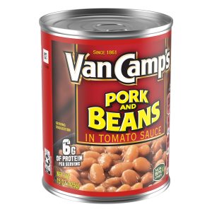 what is in vancamps pork and beans