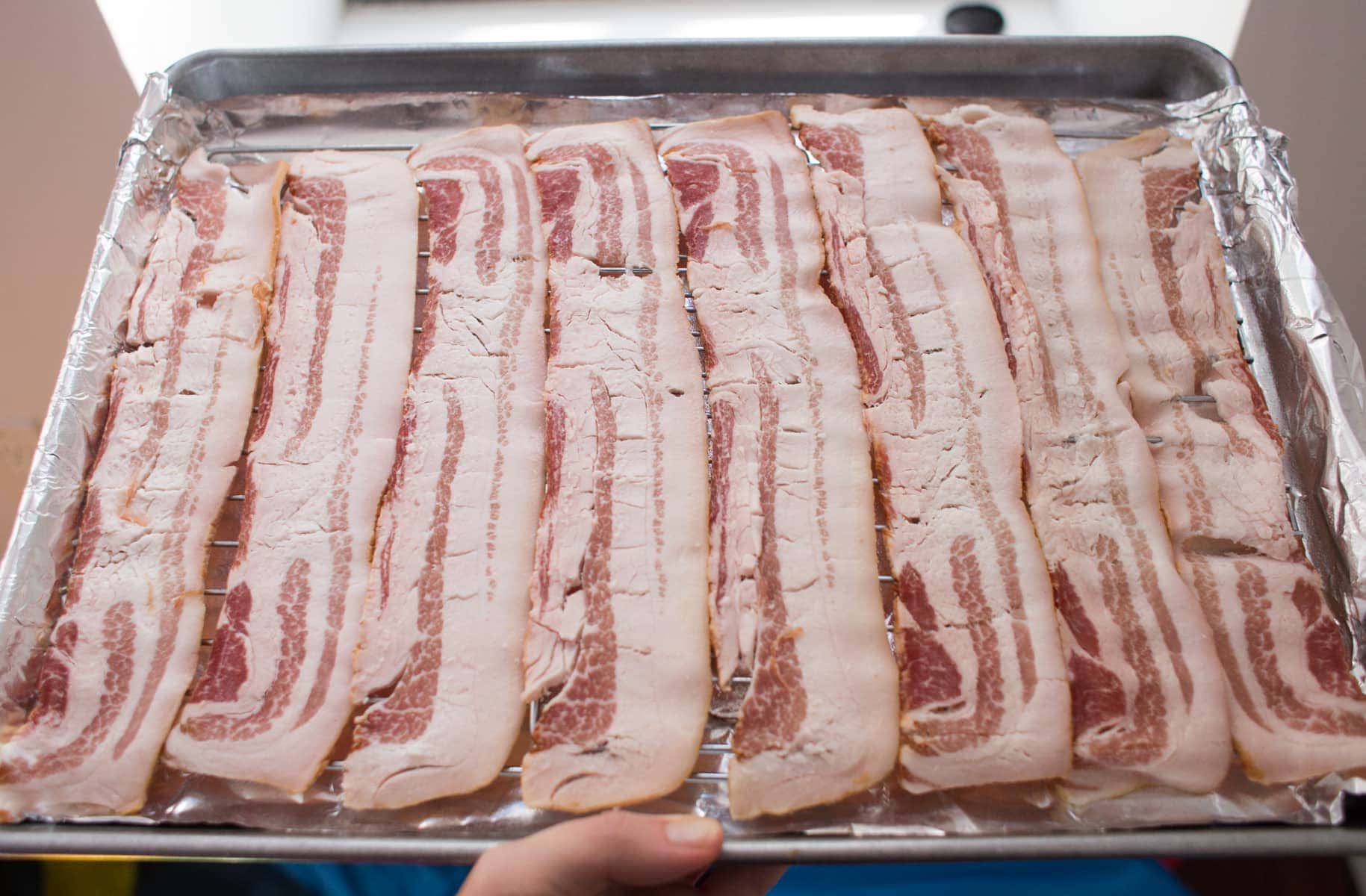 how long to bake bacon at 425