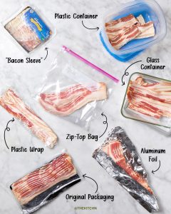 how long does bacon last in the fridge