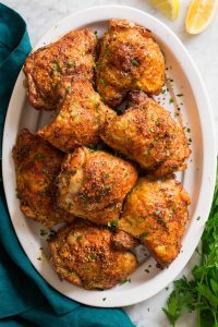 how long to bake chicken thighs