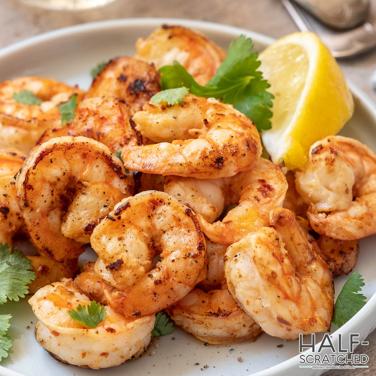 how long to bake shrimp at 350