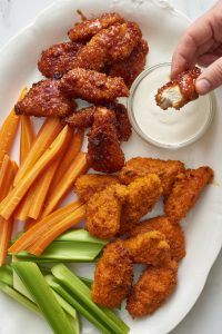 how are boneless wings made