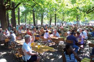 what is a beer garden