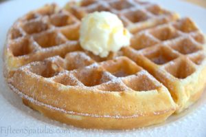 how to make waffles crispy