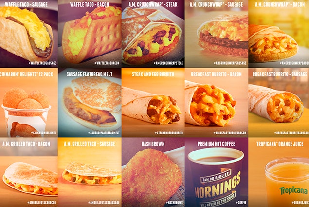 does taco bell have breakfast