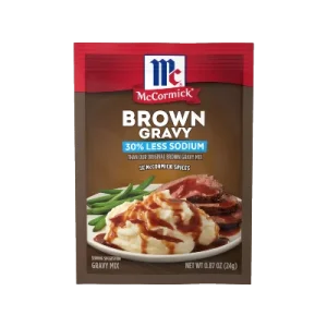 how to make sodium-free powdered gravy mix