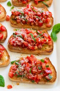 how to make bruschetta toast