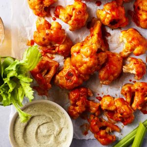 how to make cauliflower wings