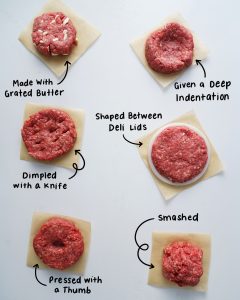 how to make burger patties