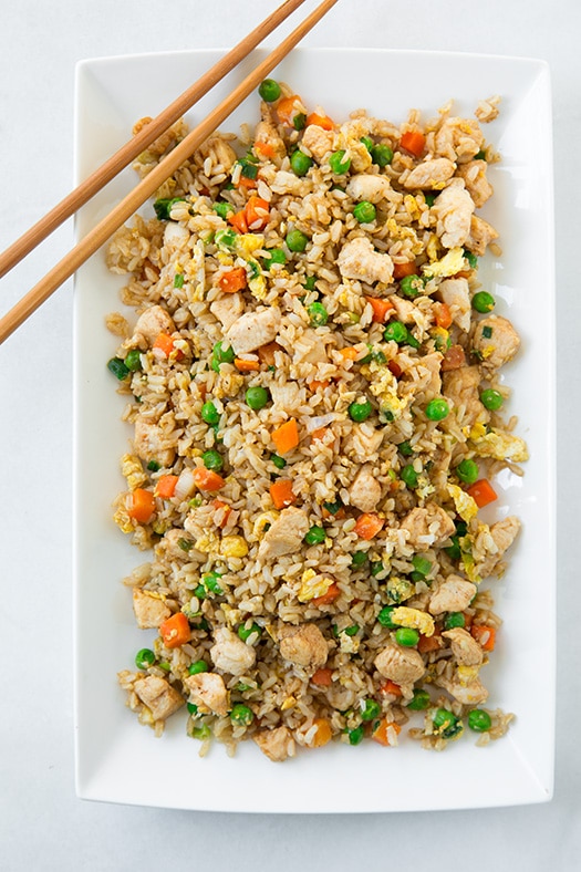 how do you make chicken fried rice