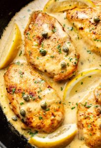 what is chicken piccata