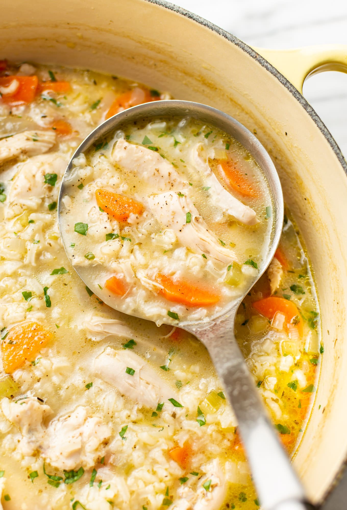how do i make chicken and rice soup