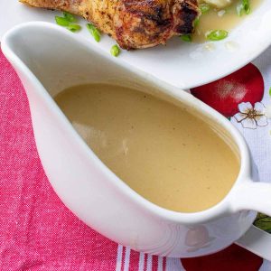 how to make gravy with chicken broth