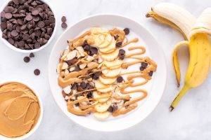 is yogurt peanuts and bananas good for you