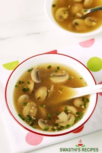 what is clear soup