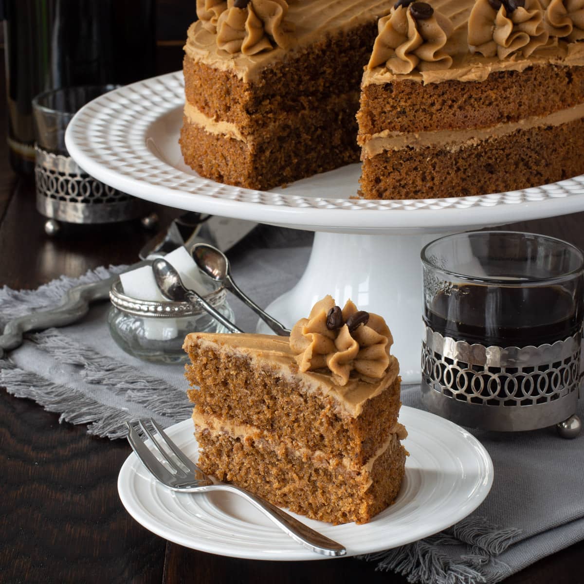 how to make coffee cake with coffee
