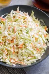 what is coleslaw made of