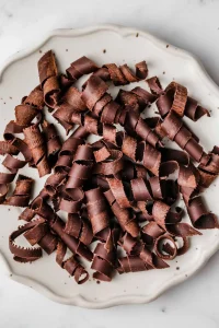 how to make chocolate curls