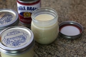 how to make sweetened condensed milk from evaporated milk