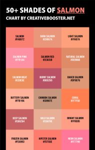 what is salmon colour