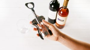 how do you open a wine bottle