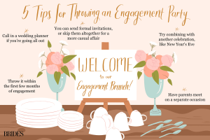 how to pay for an engagement party