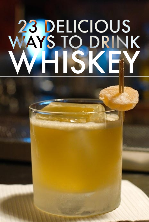 what to mix with whiskey