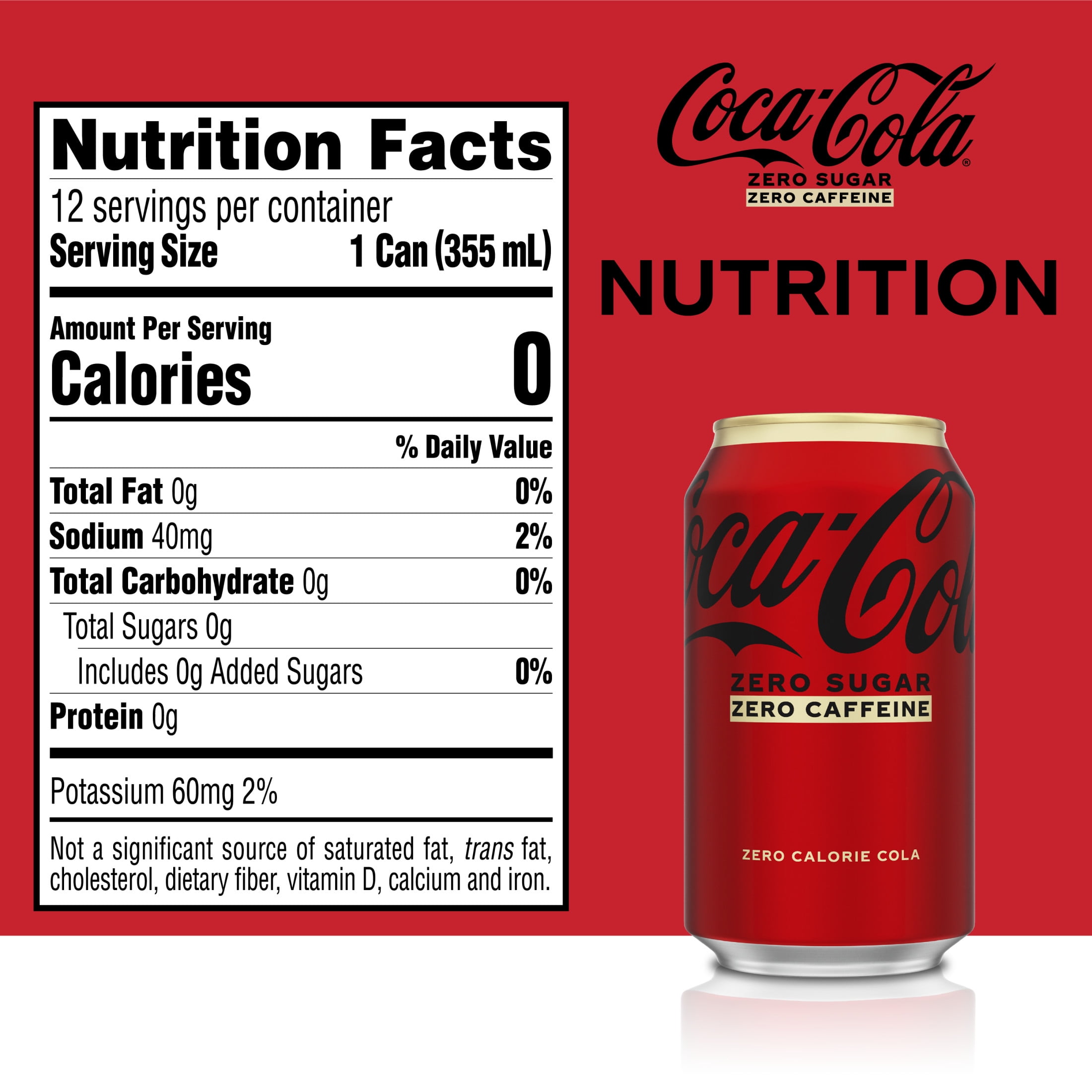 does coke zero have caffeine