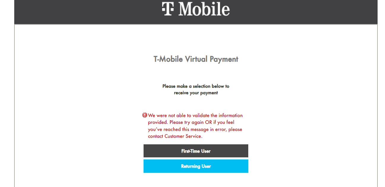 why i cant redeem t mobile gift card