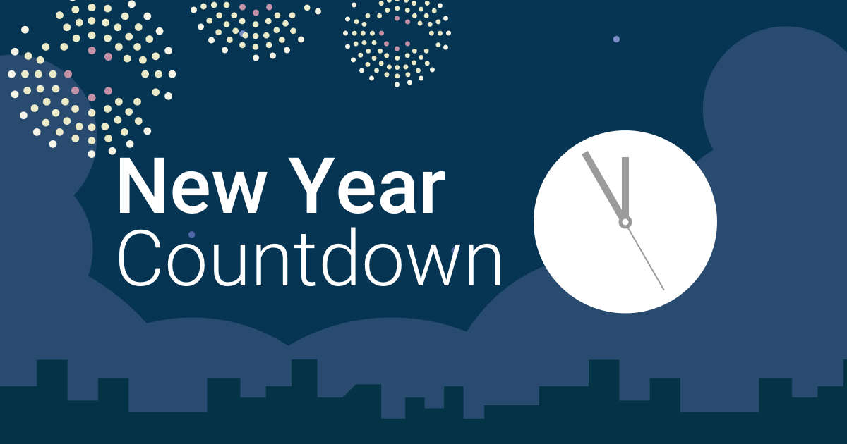 how long until new years