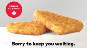 are potato cakes back at arby’s