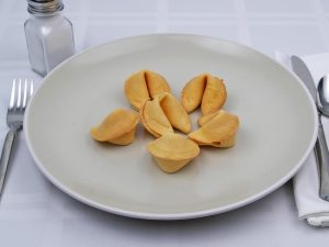 how many calories in a fortune cookie