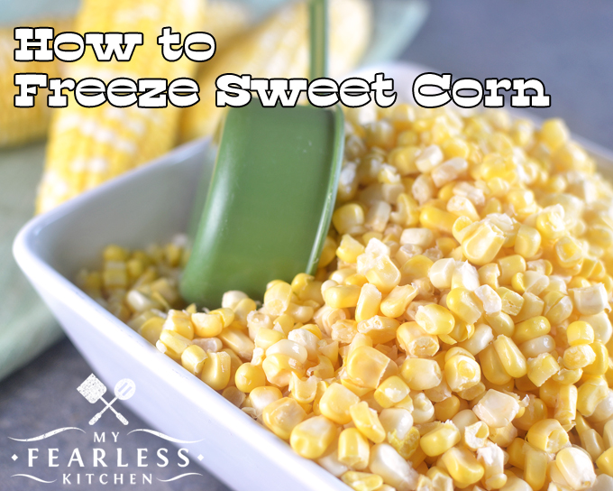 how to freeze sweet corn