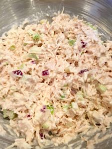 how to make chicken saled from a can