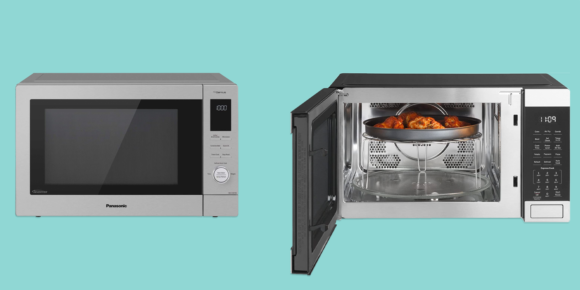 how to use air fryer toaster as microwave