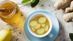 is ginger good for sore throat
