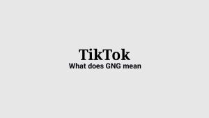 what does gng mean in texting
