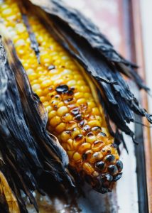 how long to grill corn in husk