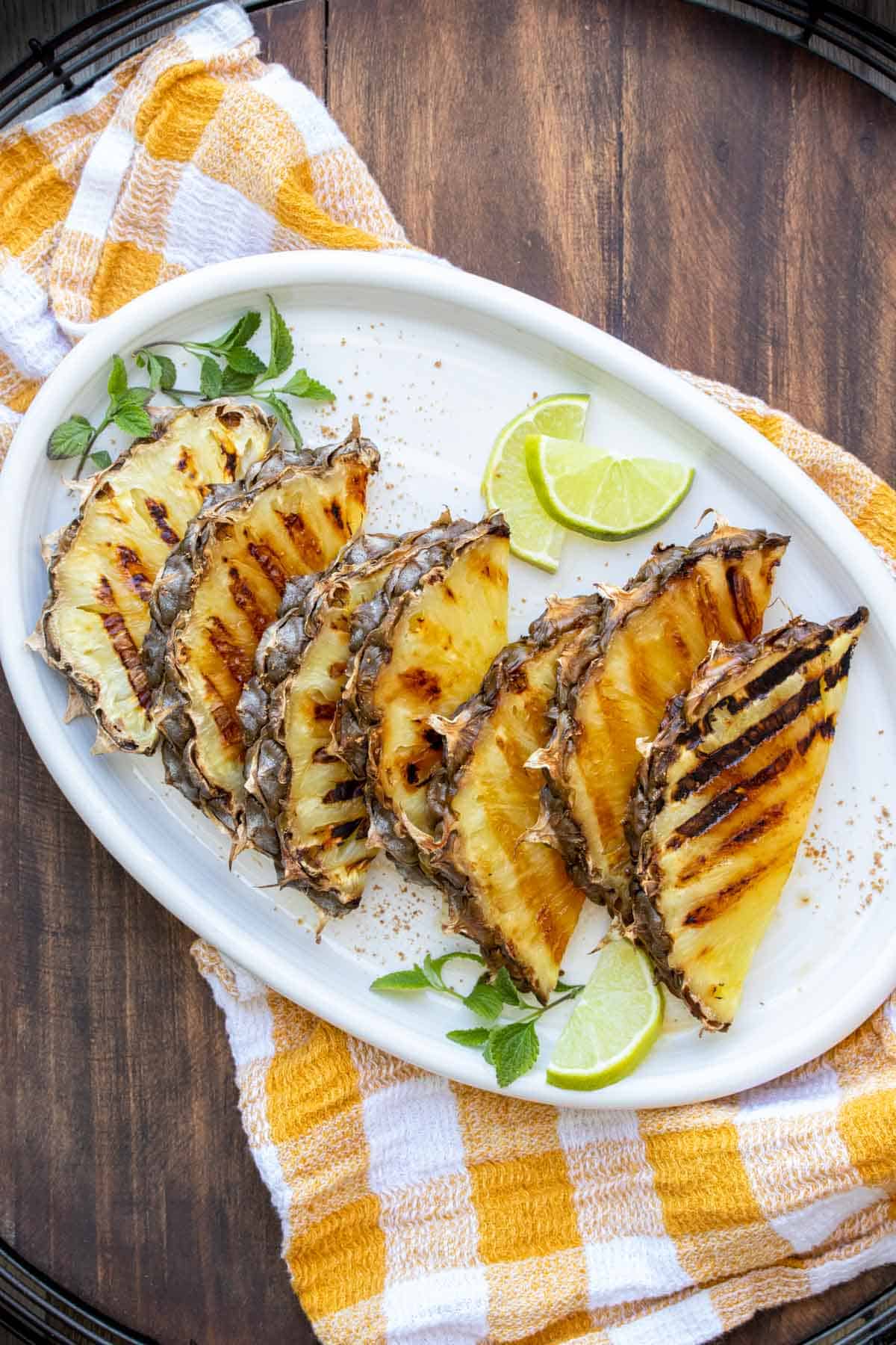 how do you grill pineapple