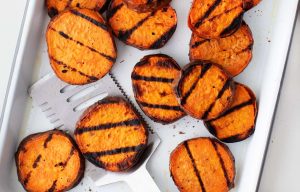 how to grill sweet potatoes