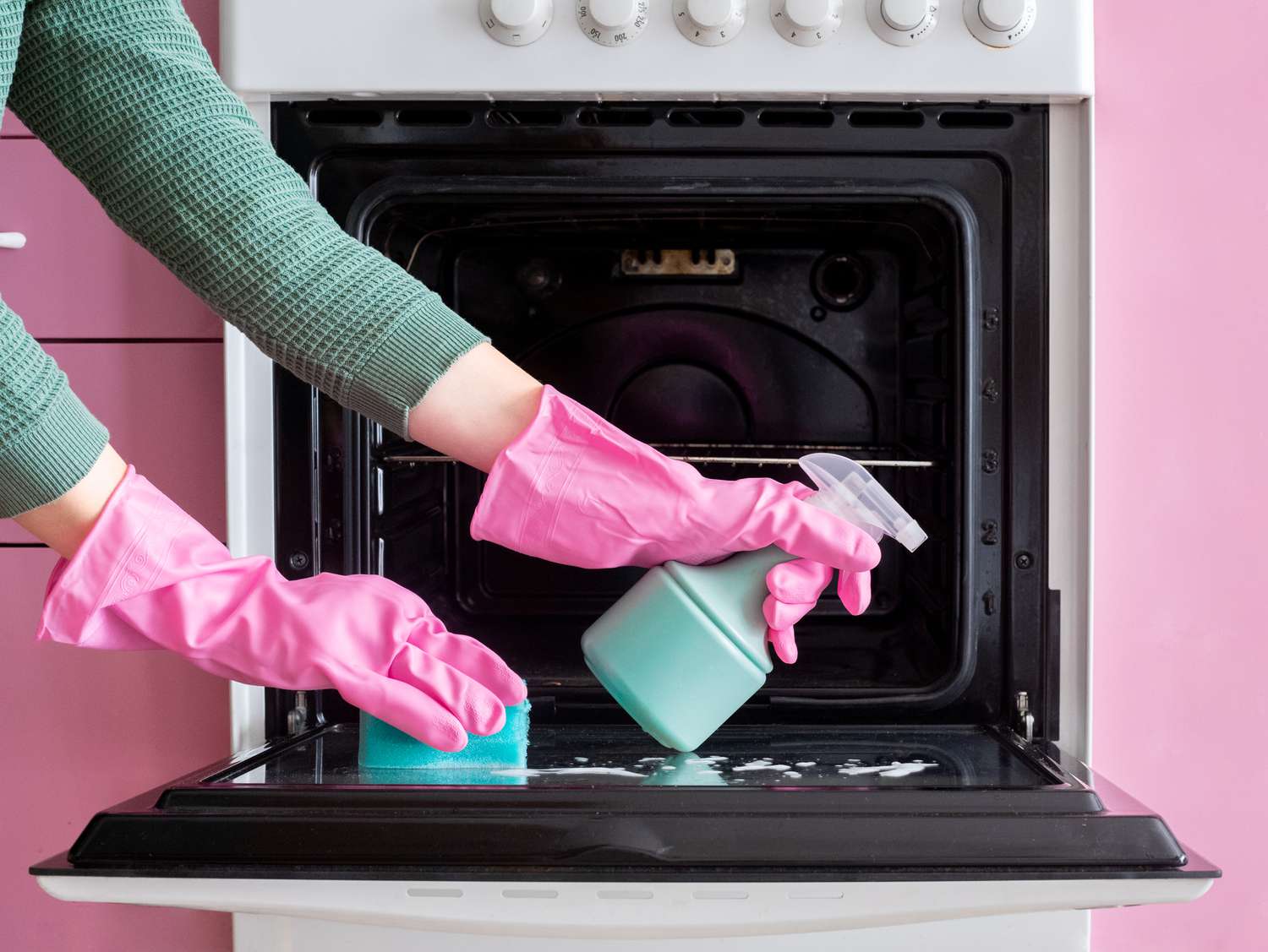 how to clean oven