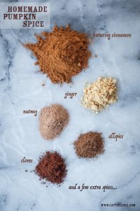 what are the spices in pumpkin spice