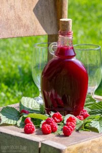 how to make raspberry syrup
