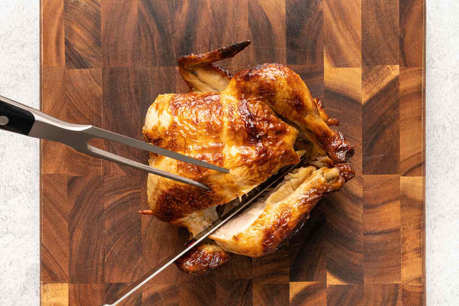 how to carve a chicken