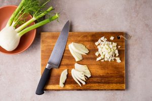 how to cut fennel